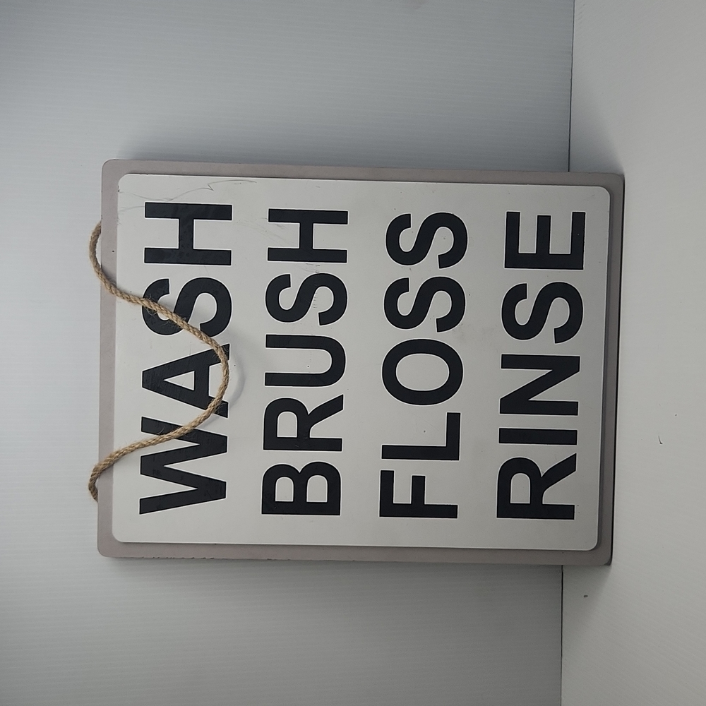 Bathroom sign